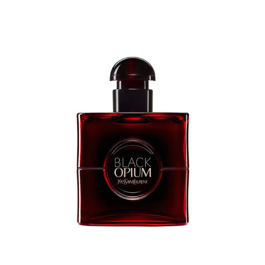 Yves Saint Laurent Black Opium Eau de Parfum Over Red