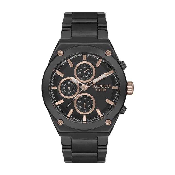 JG Polo club men’s watch -black