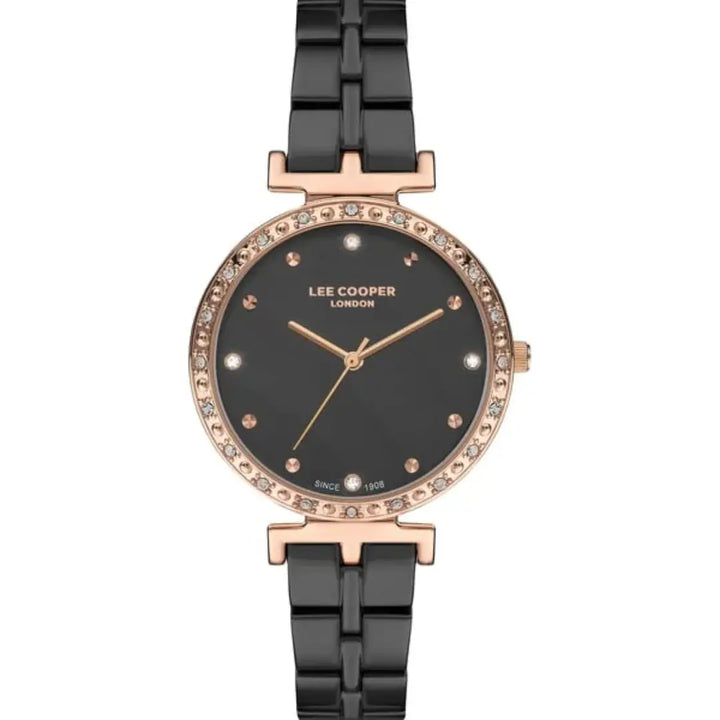 Lee cooper watch color black - women