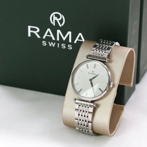 RAMA SWISS WATCH FOR WOMEN - silver