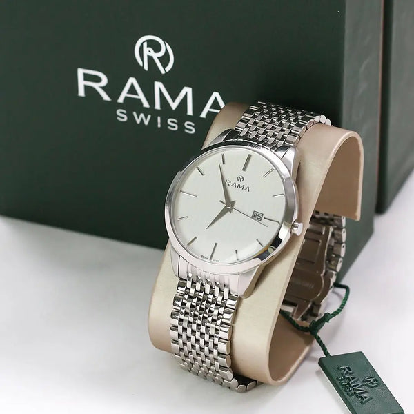 RAMA SWISS WATCH  SILVER