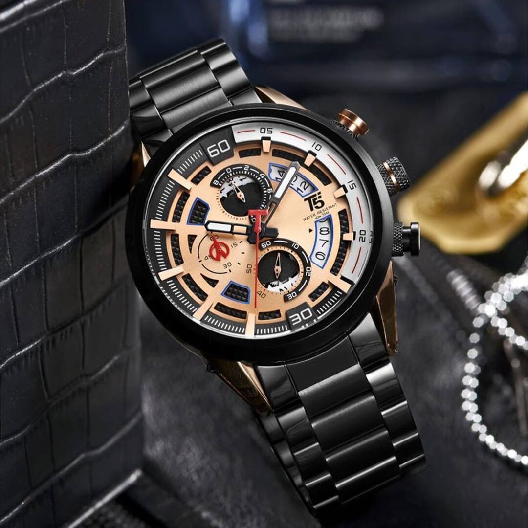 T5 Watch Original (Malaysia) TH4043G Silicon Strap Quartz Chronograph  Waterproof Sport Unisex Watch | Shopee Malaysia